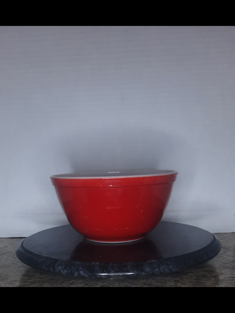 Vintage Pyrex Red 402 Mixing Bowl